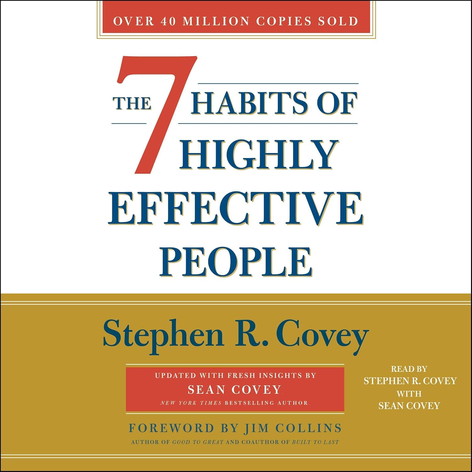 The 7 Habits of Highly Effective People audiobook cover