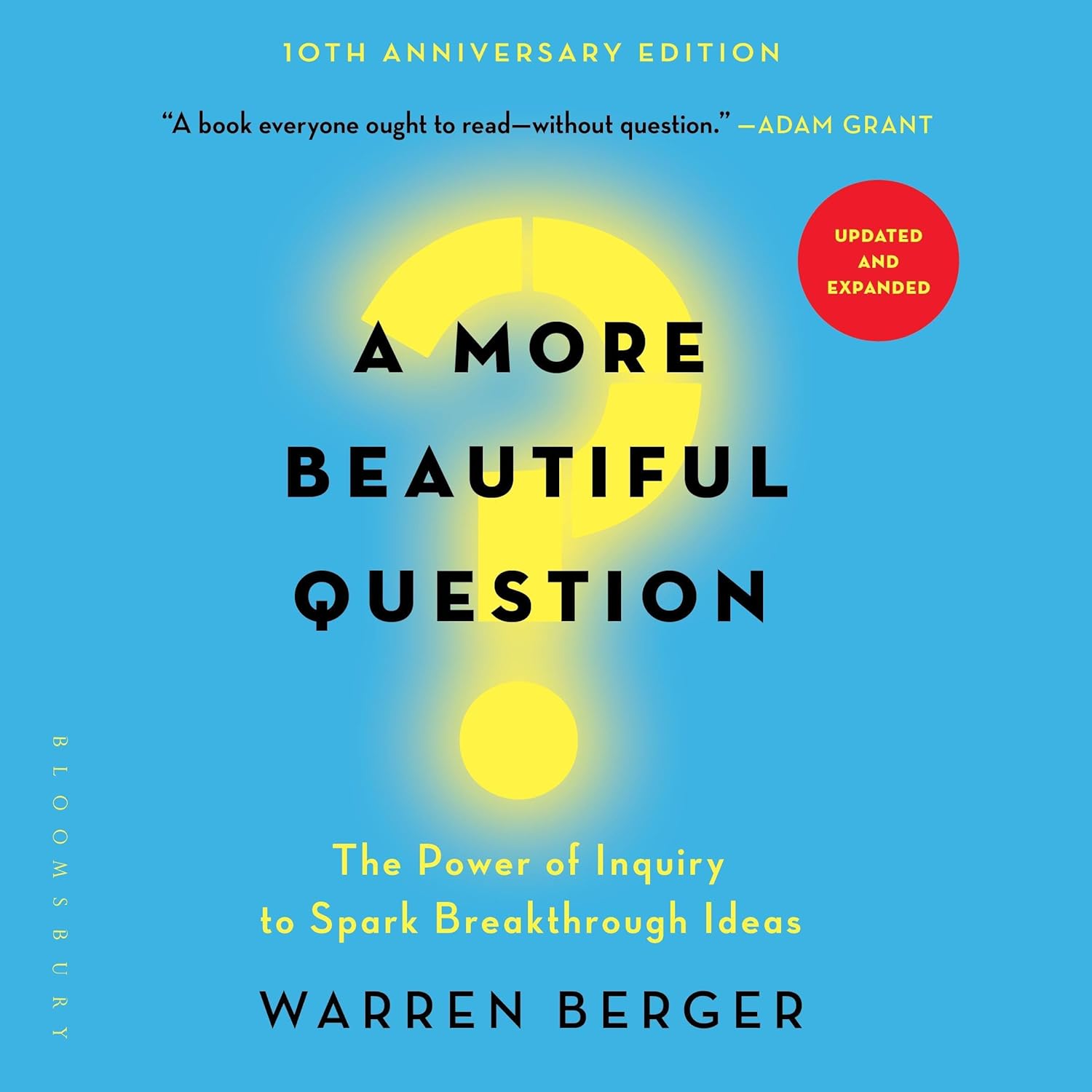 A more beautiful question audiobook cover