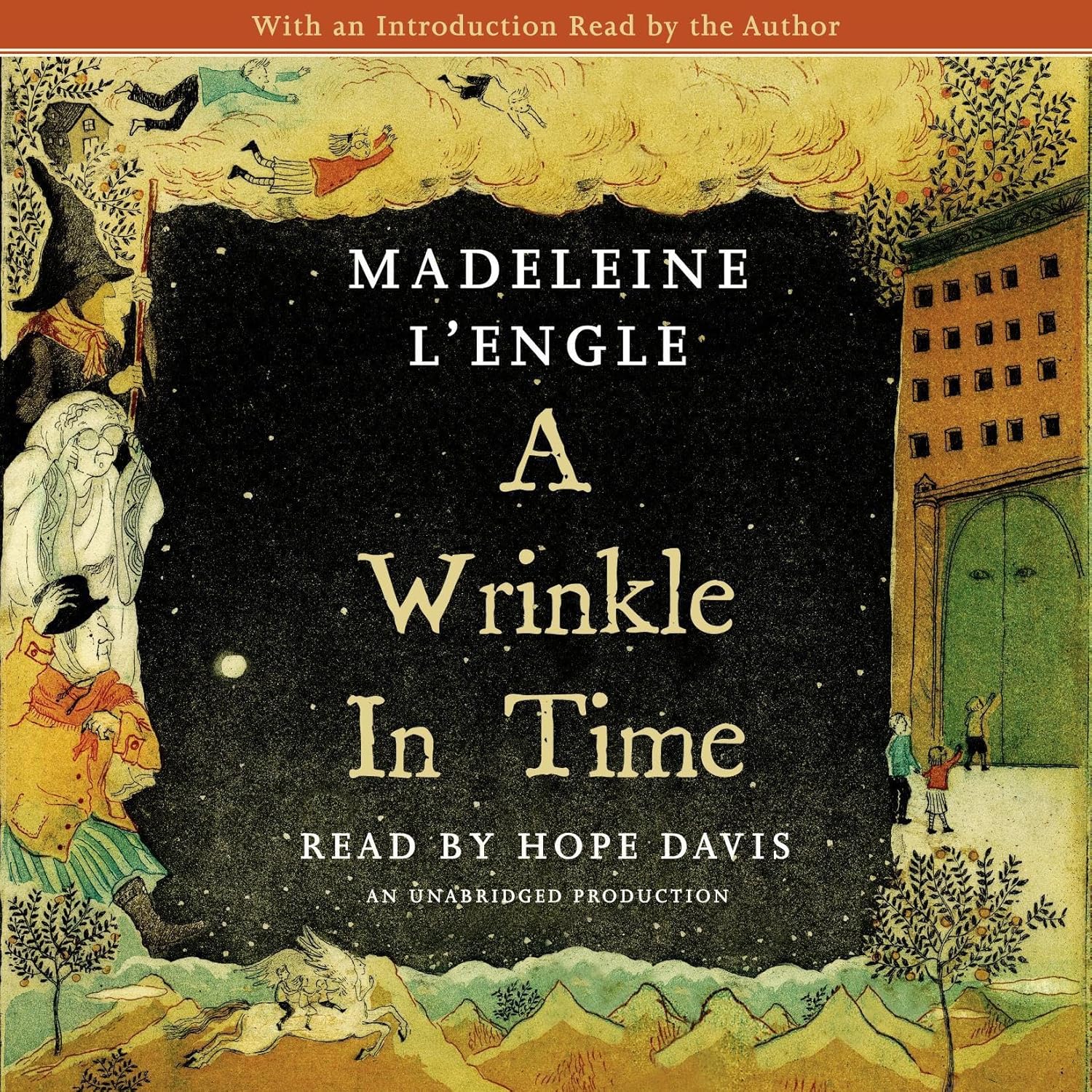 A wrinkle in time audiobook cover