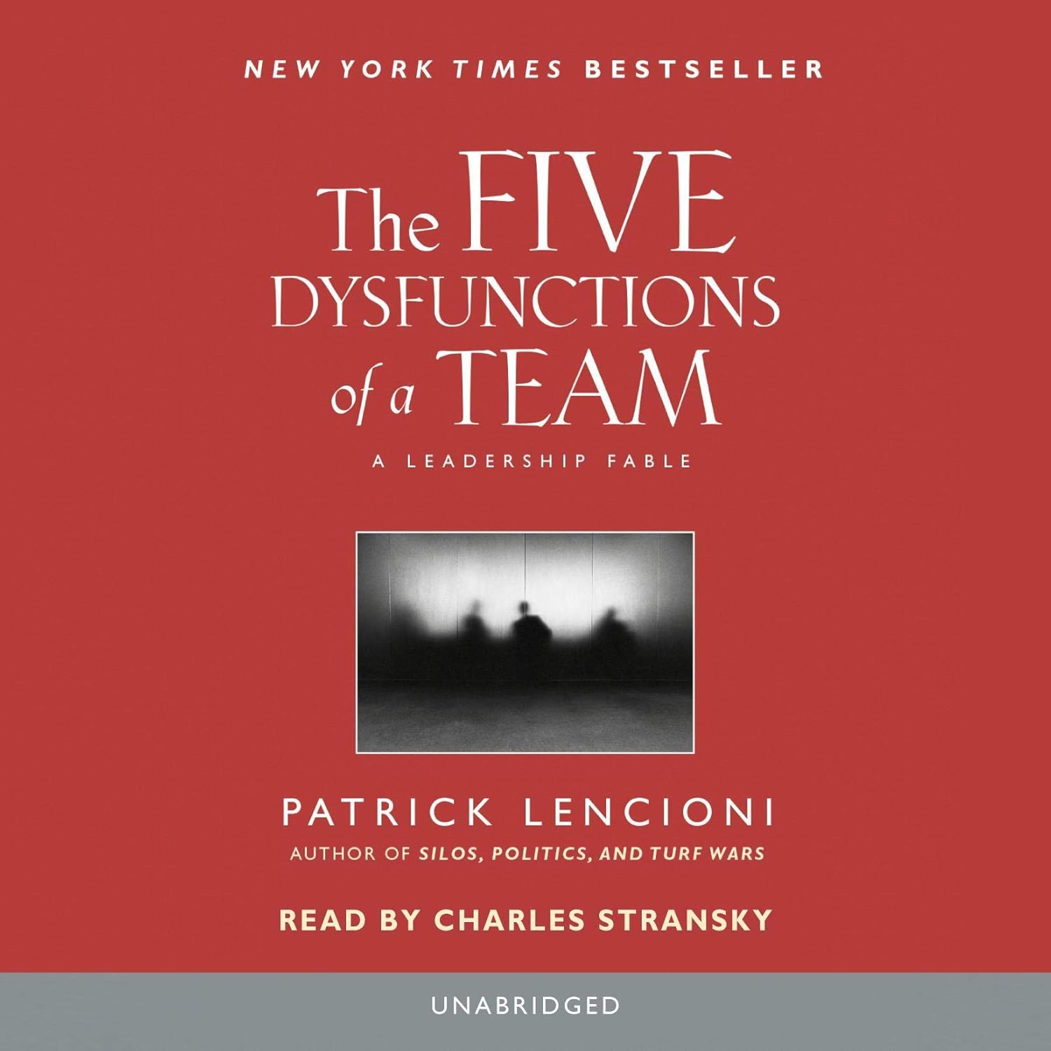 The Five Dysfunctions of a Team audiobook cover